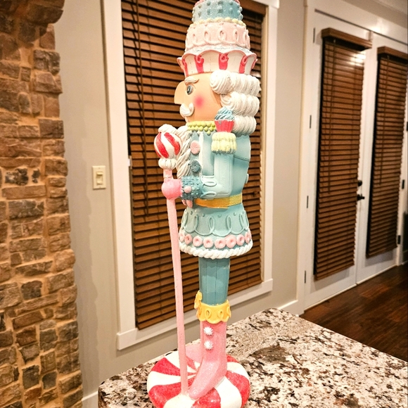 Sugarplum Dreams 22" Pastel Nutcracker Candy Christmas Tabletop Decor - Picture 5 of 9